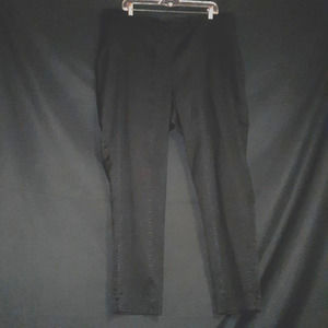 Soft Surroundings Faux Snakeskin Pattern Trousers 2X
